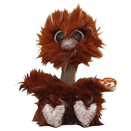Ty Beanie Boos Orson the Brown Ostrich 7" Plush Stuffed Animal