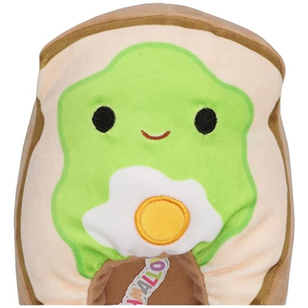 Squishmallows Sinclair the Avocado Toast Kids Plush Slippers