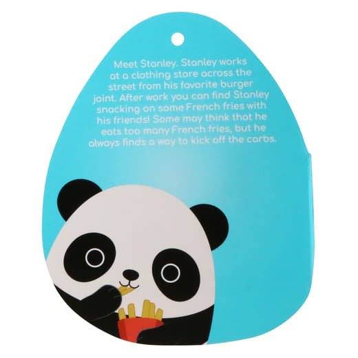 Squishmallows Stanly the Panda with French Fries Foodie Squad 7.5" Plush Stuffed Animal