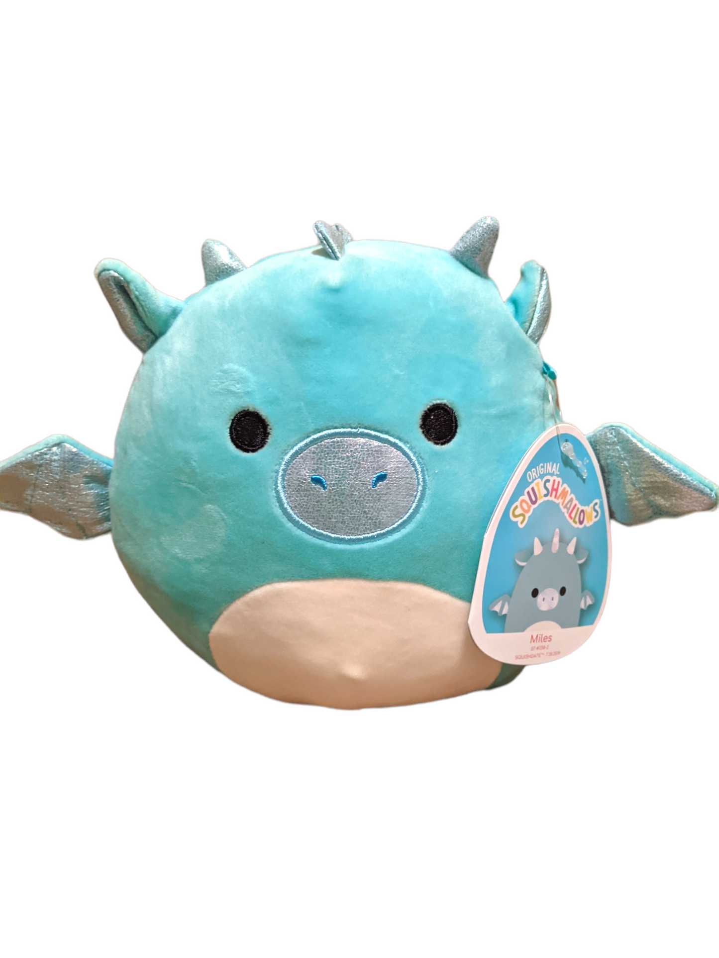 Squishmallows Miles the Dragon 7" Plush Stuffed Animal