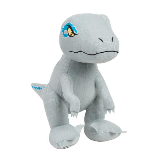 Jurassic World Dominion Blue Velociraptor 10.5" Stuffed Plush Dinosaur