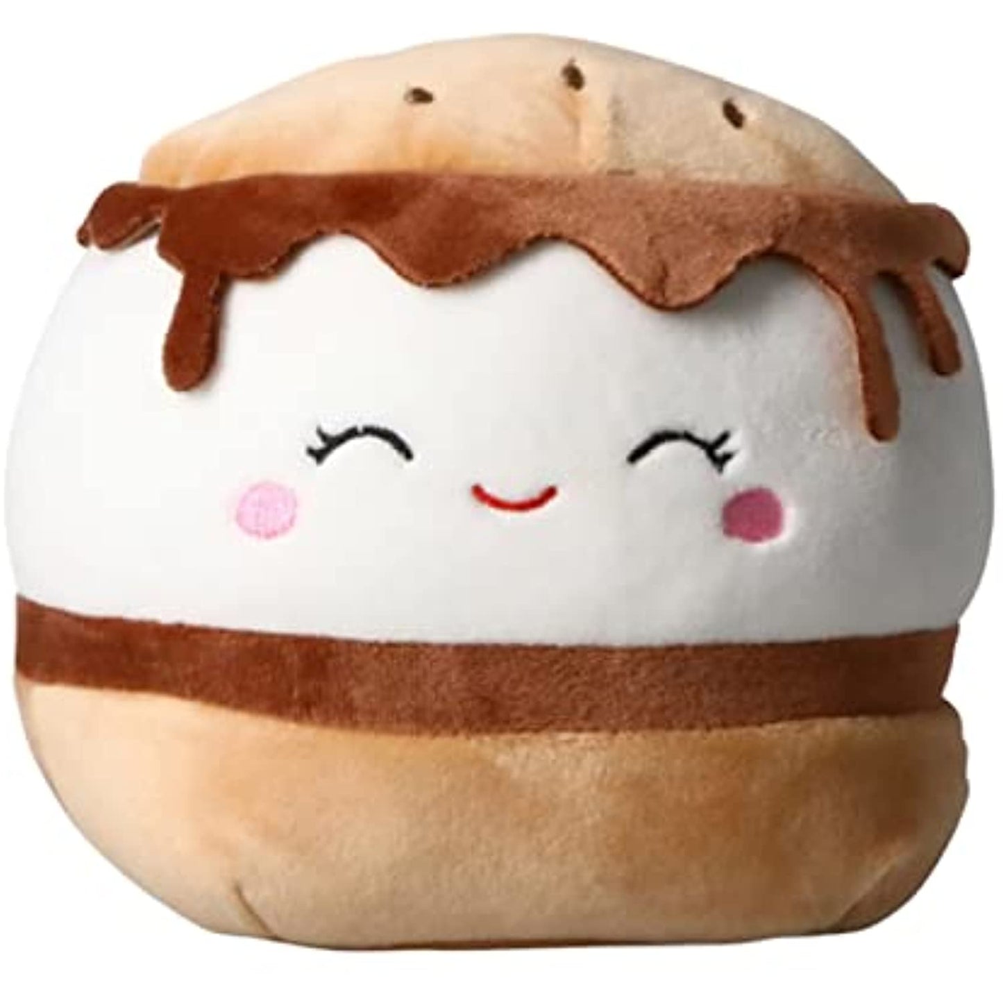 Squishmallows Carmelita the S'mores 7.5" Plush Stuffed Animal Toy