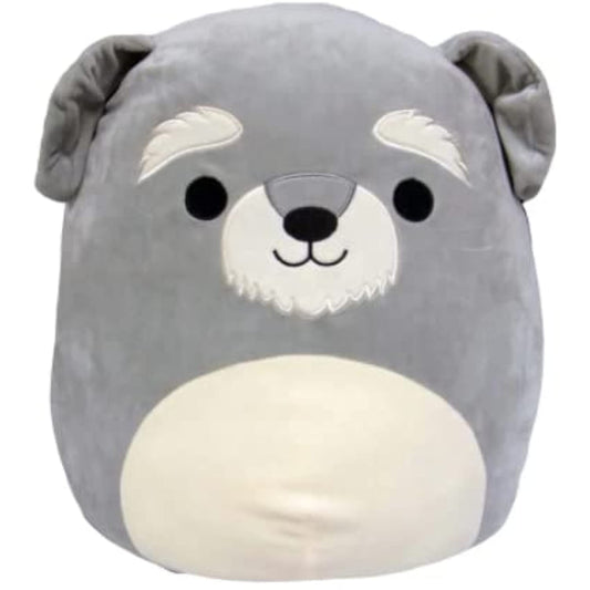 Squishmallows Shaun the Schnauzer Grey Dog 11" Plush Stuffed Animal