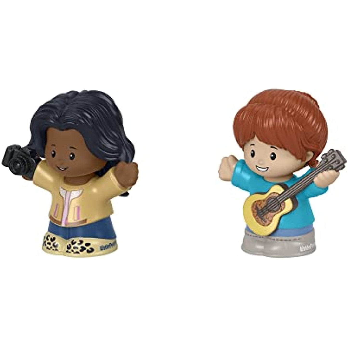 Fisher-Price Little People Photographer and Guitar Player Figures Play Set