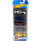Hot Wheels Motor Show 5 Pack Luxury and Exotic 1:64 Scale Diecast Vehicles