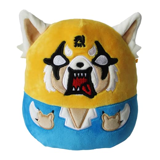 Squishmallow Official Kellytoy Plush 6.5 Inch Squishy Stuffed Toy Animal (Aggretsuko Rage)