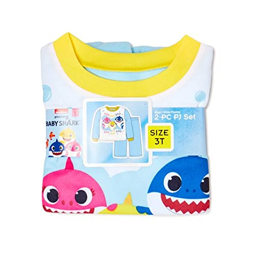 Baby Shark Baby & Toddler Blue 2-Piece Pajama Set PJs