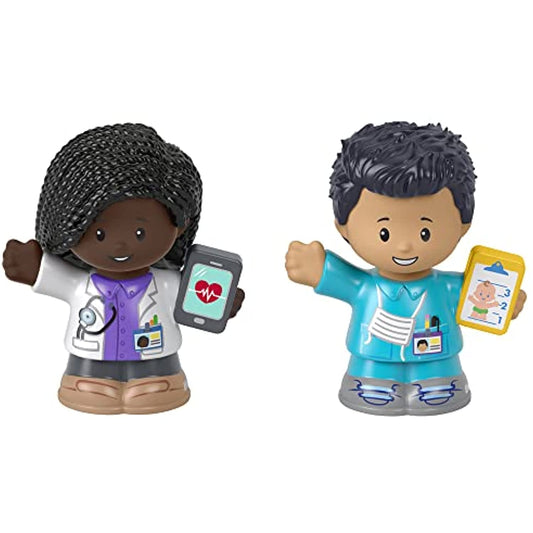 Fisher-Price Little People Doctor and Nurse Figures Play Set