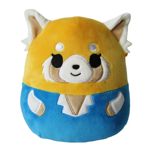 Squishmallow Official Kellytoy Plush 6.5 Inch Squishy Stuffed Toy Animal (Aggretsuko Calm)