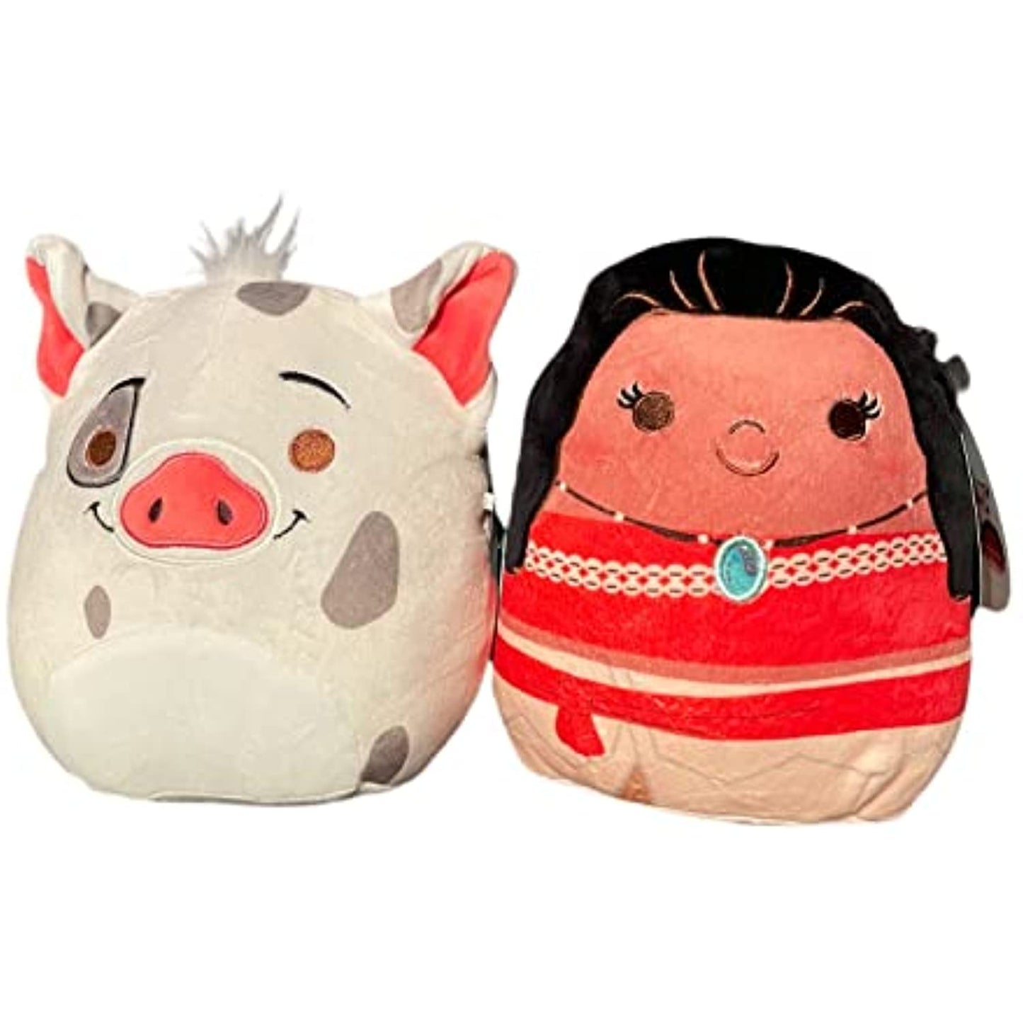 Squishmallows Disney Pair Moana & Pua 7" Plush Stuffed Animals