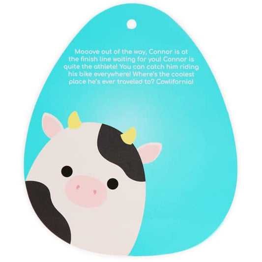 Squishmallows Connor the Cow 7.5" Plush Stuffed Animal