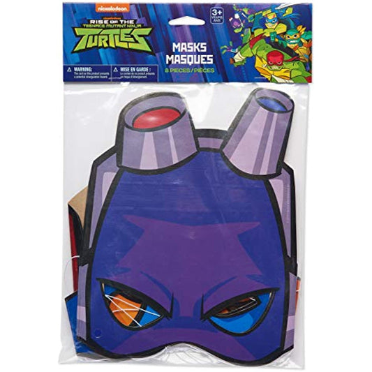 American Greetings Teenage Mutant Ninja Turtles Paper Masks, 8-Count