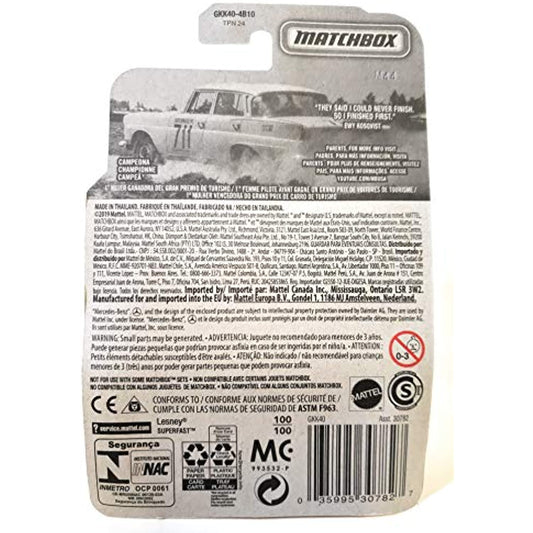 Matchbox '62 Ewy Rosqvist Mercedes-Benz 220 SE Sedan 1:64 Diecast Car