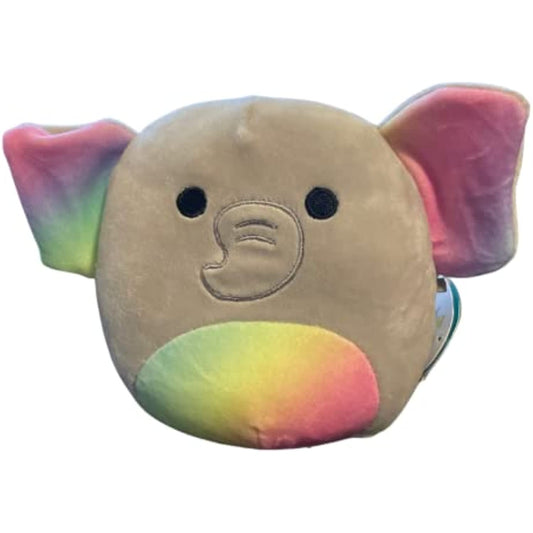 Squishmallows Mila the Elephant with Rainbow Belly 5" Plush Stuffed Animal