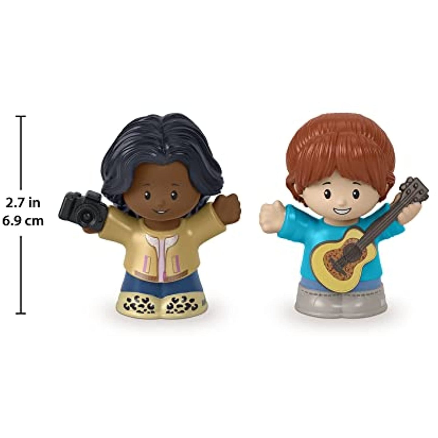 Fisher-Price Little People Photographer and Guitar Player Figures Play Set