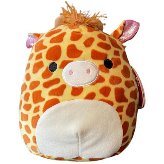 Squishmallows Gary the Giraffe with Pink Ears 8" Plush Stuffed Animal