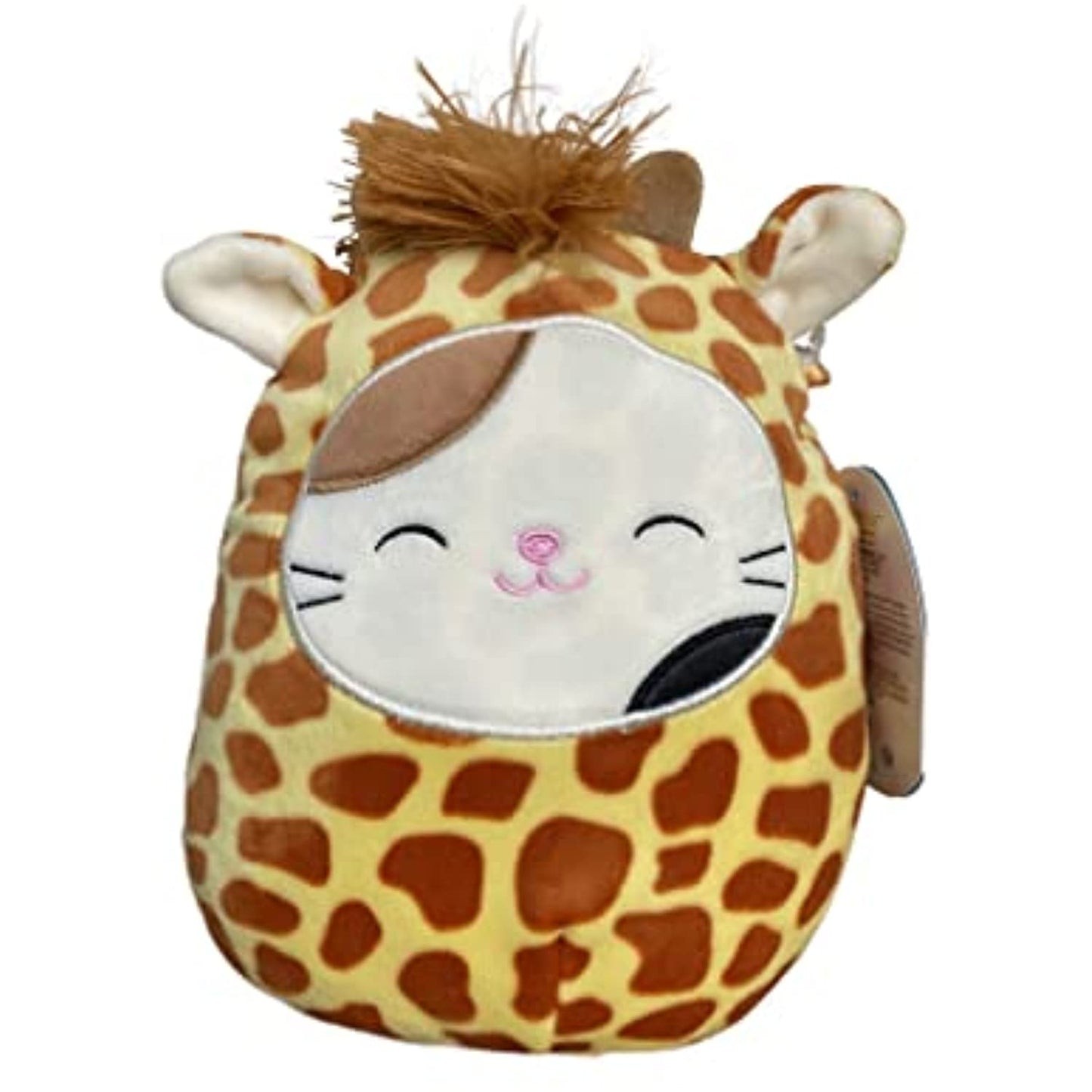 Squishmallows  Cam the Cat in Giraffe Costume 7" Plush Stuffed Animal