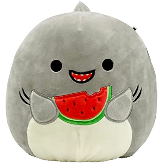 Squishmallows Gordon the Grey Shark with Watermelom 8" Plush Stuffed Animal