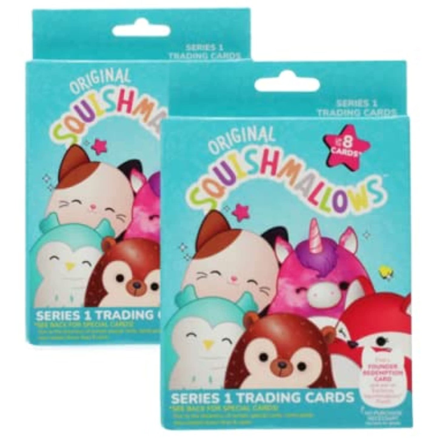 Squishmallows Series 1 Trading Cards 2 Pack