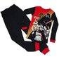 Star Wars Boys' Thermal Underwear Pajama Set PJs 6 Black