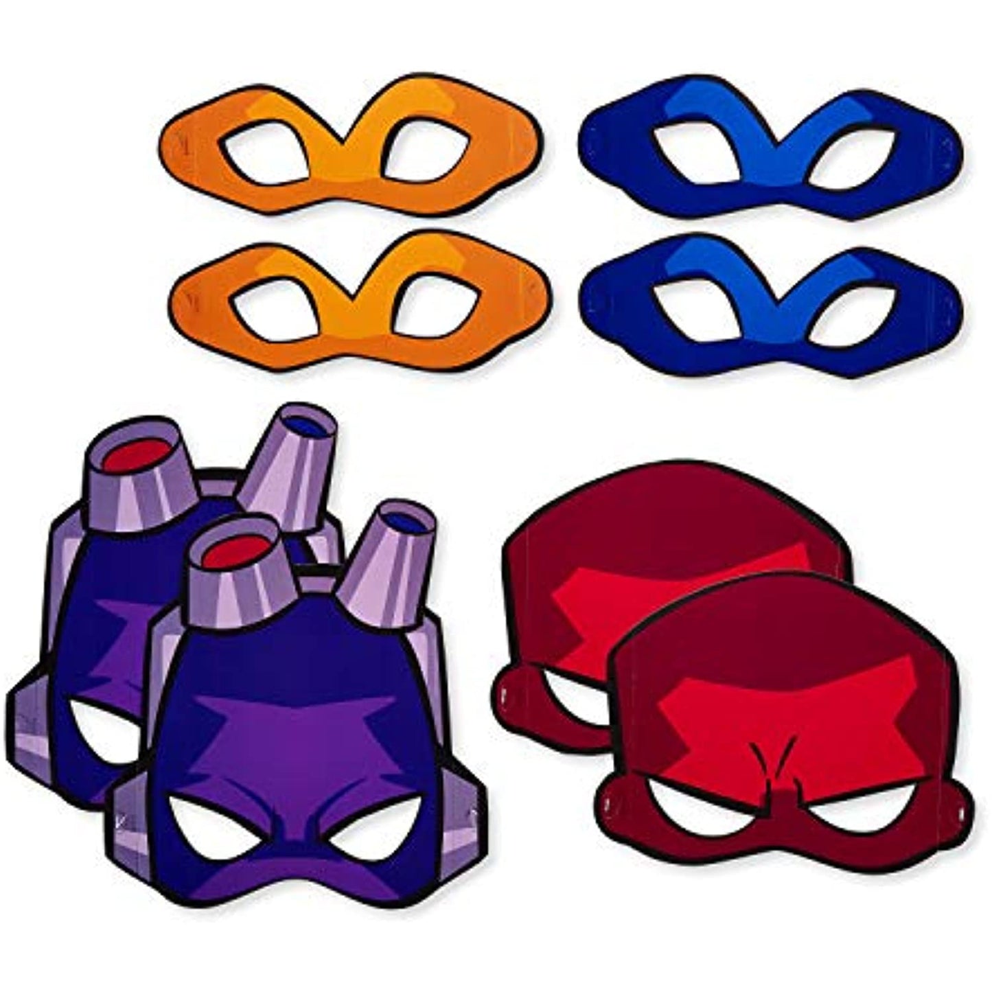 American Greetings Teenage Mutant Ninja Turtles Paper Masks, 8-Count