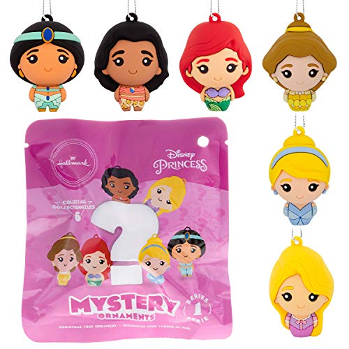 Hallmark Christmas Ornament, Disney Princesses Series 1 Mystery Blind Bag