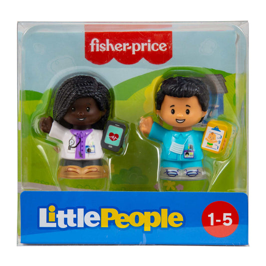 Fisher-Price Little People Doctor and Nurse Figures Play Set