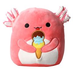 Squishmallows Archie the Axolotl with Ice Cream Cone Foodie Squad 7.5" Plush Stuffed Animal